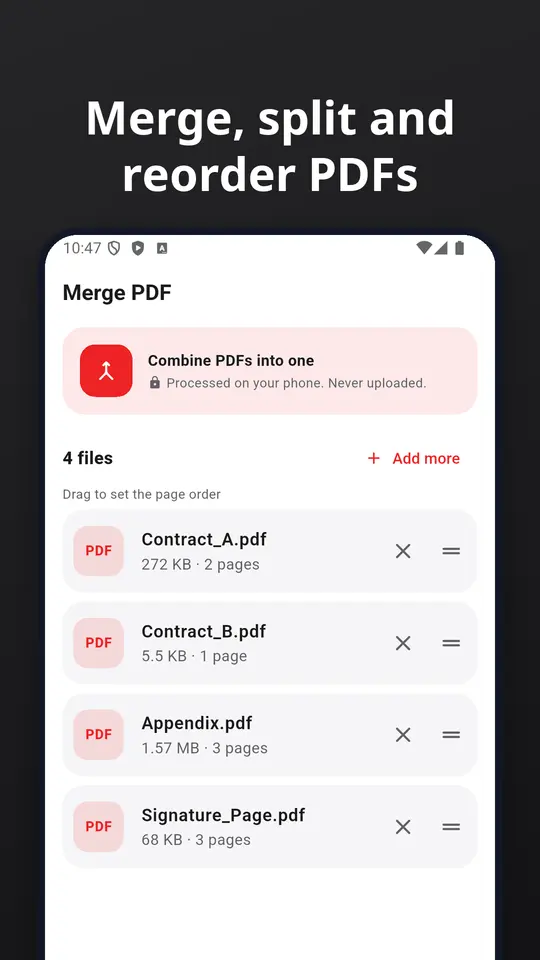 Doc Convert screen 1