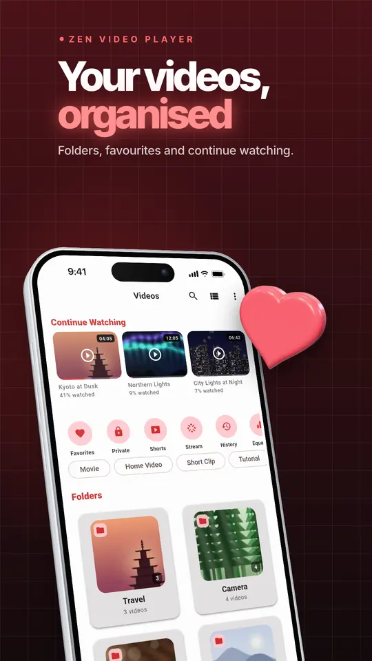 Zen Video Player screen 1